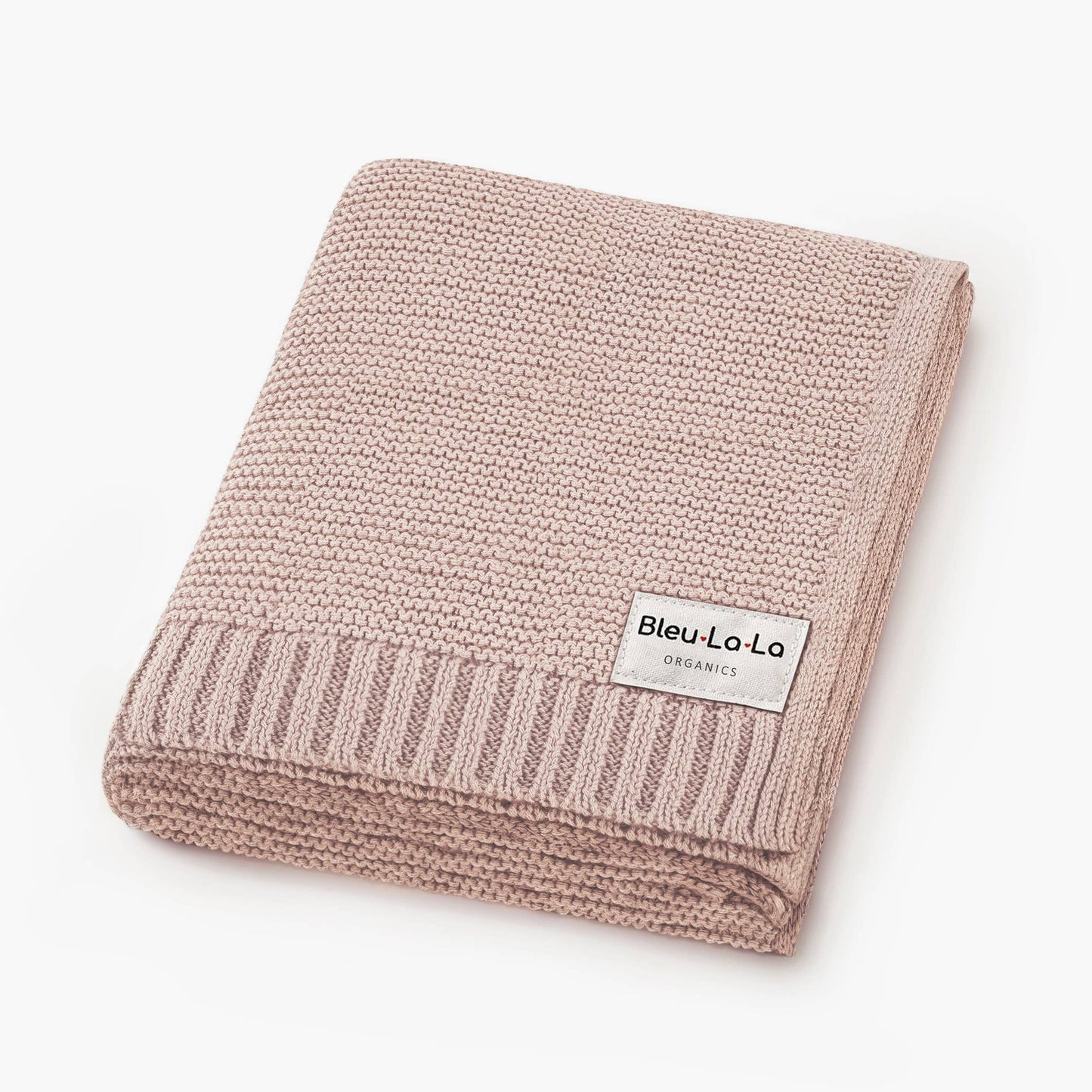 Heritage Knit 100% Organic Cotton Swaddle Baby Blanket