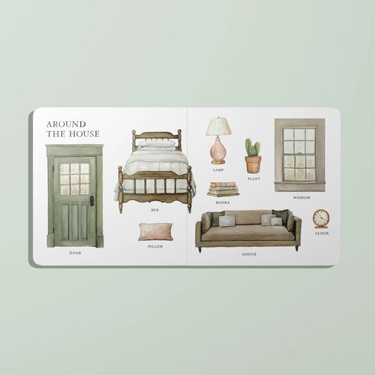 Our Big Book of First Words (Baby Board Book)