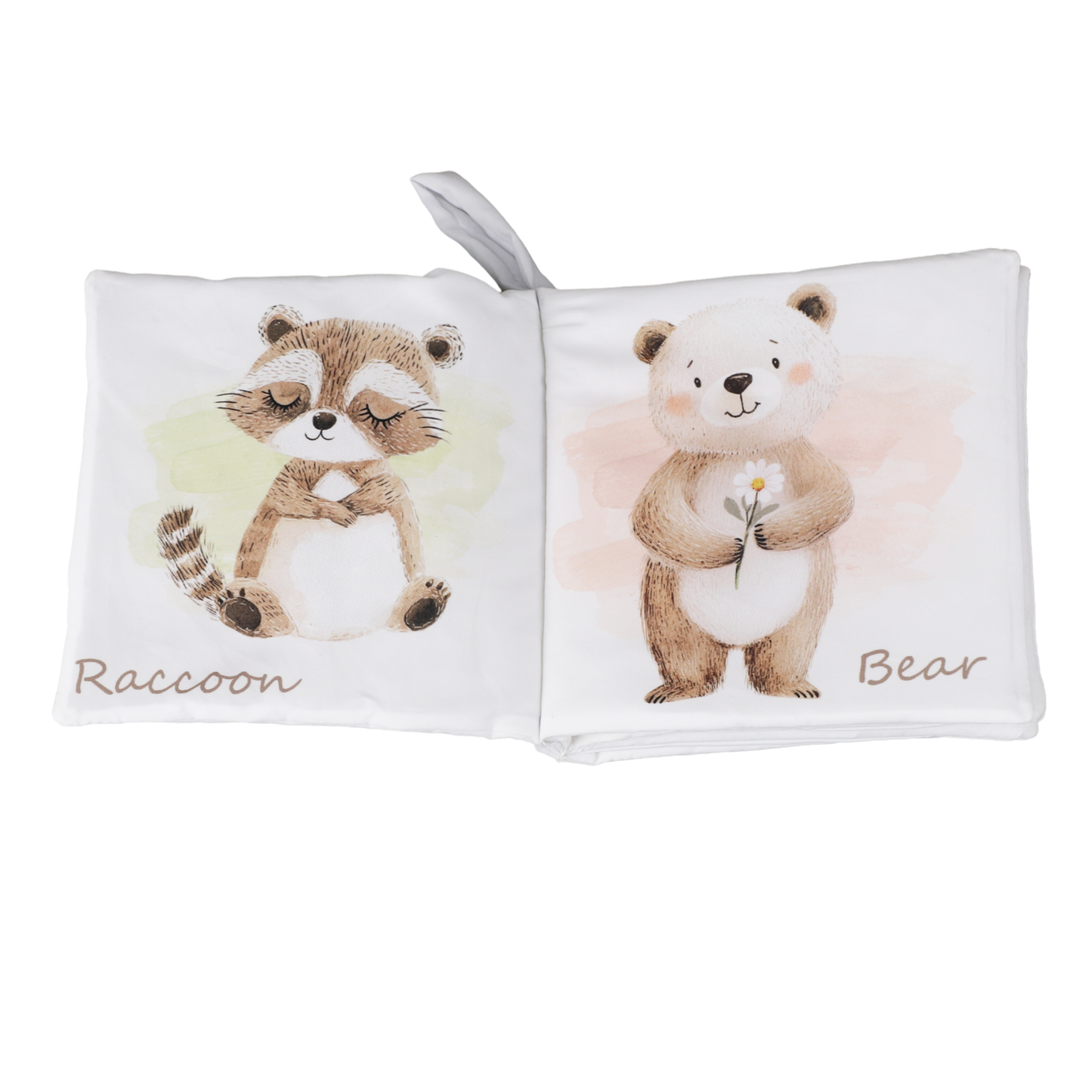 Baby Bear and Friends – Soft Crinkle Cloth Book for Toddlers
